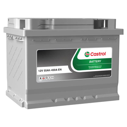 Baterie auto Castrol, 55 Ah, 450A, L2