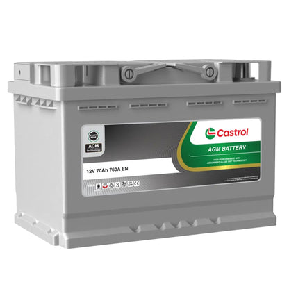 Baterie auto Castrol, 70 Ah, 760A, L3