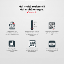 Baterie auto Castrol, 72 Ah, 640A, LB3